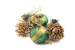 two christmas toys and two gold bump two christmas toys and two gold bump