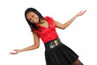African american business woman celebrating African american business woman celebrating