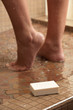 Photo: Woman in shower Woman in shower