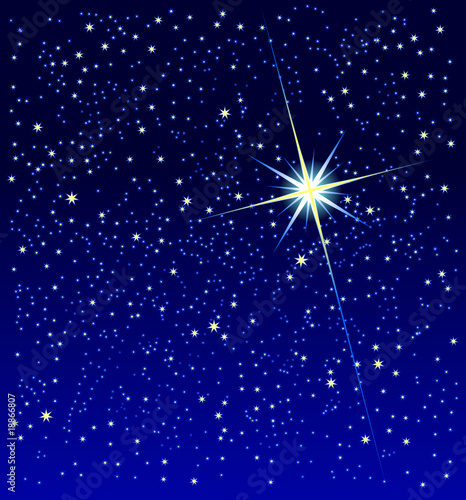 Vektor: star at night star at night