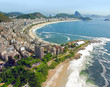 Foto: Aerial View of Rio De Janeiro's Beaches Aerial View of Rio De Janeiro's Beaches