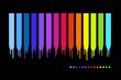 Barres colorées