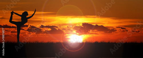 Photo: Yoga al tramonto Yoga al tramonto