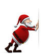 santa pushing santa pushing