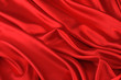red silk backdrop
