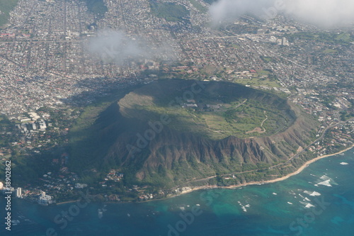 Photo: Diamond Head Vulkan in Hawaii, Insel Oahu Diamond Head Vulkan in Hawaii, Insel Oahu