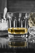 glass on a restaurant bar