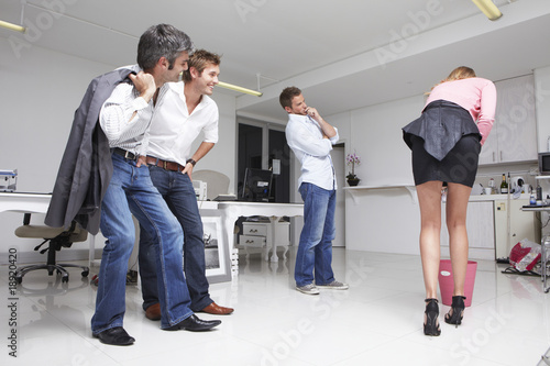 Photo: Harassment in the office Harassment in the office