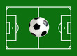 Feld mit Ball