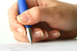 girl write