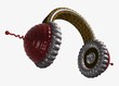 Ear-phones-cakes from below Ear-phones-cakes from below