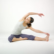 femme exercice étirement femme exercice étirement