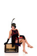Photo: Woman Charleston dress Woman Charleston dress