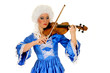 Baroque violinist Baroque violinist
