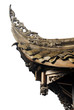 The eave of old-style Chinese architecture