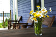 Wildflowers bouquet at cottage Wildflowers bouquet at cottage