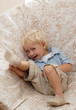 laughting boy