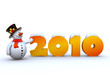 Snowman's 2010 greeetings