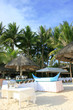 Buffet am Strand