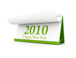 happy new year, calendar 2010