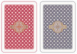 Playing cards back