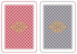 Playing cards back