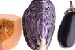 cabbage eggplant and pumpkin