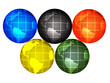 Olympic globes