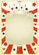 Used poker background
