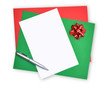 Blank Christmas Paper and Letter Blank Christmas Paper and Letter