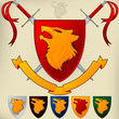 Coat of Arms 02 - Wolf