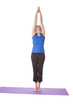 Woman in Yoga Position