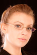 Portrait of beautiful young woman