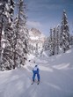 skiing in Cortina
