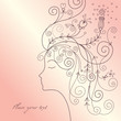 abstract woman