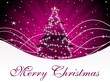 shiny rays background with decorated xmas tree shiny rays background with decorated xmas tree