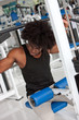 Photo: Man lifting weight Man lifting weight