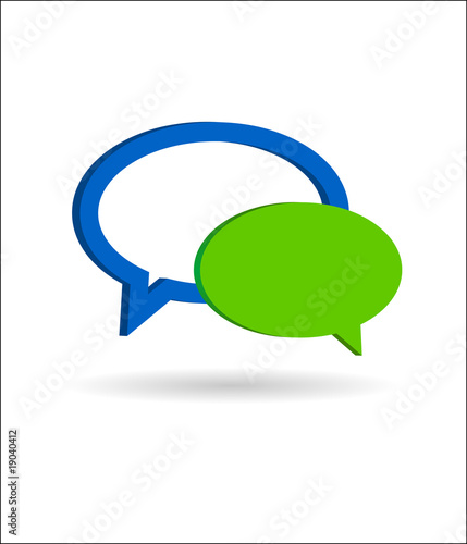 Vector: 3d speech bubbles vector 3d speech bubbles vector