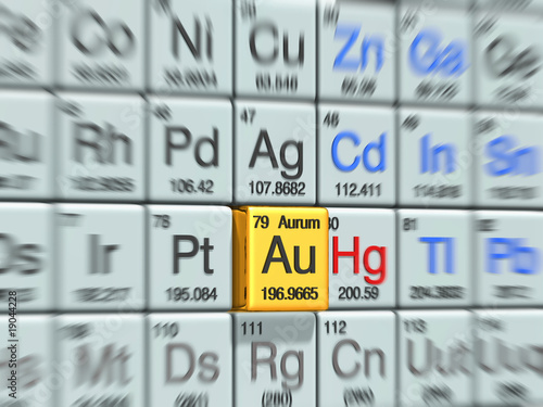 Illustration: aurum @periodic table aurum @periodic table