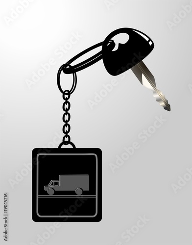 Illustration: Illustration of a start key using in vehicles Illustration of a start key using in vehicles