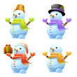 snowman set