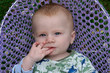 Portrait of a cute little baby boy. Portrait of a cute little baby boy.
