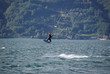 Jumping Kitesurfer (Lake Como)
