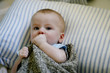 Portrait of a cute little baby boy. Portrait of a cute little baby boy.