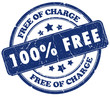 100% free stamp