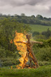 Burning wicker-man