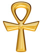 Illustration: Isolated Egyptian Ankh Isolated Egyptian Ankh