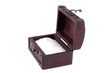 Wooden chest with granulated sugar