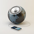 Speaker and music player Speaker and music player