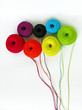 Colorful threads bouquet Colorful threads bouquet